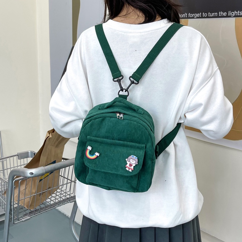 Ba Lô Học Sinh Thời Trang Hàn Cho Nữ