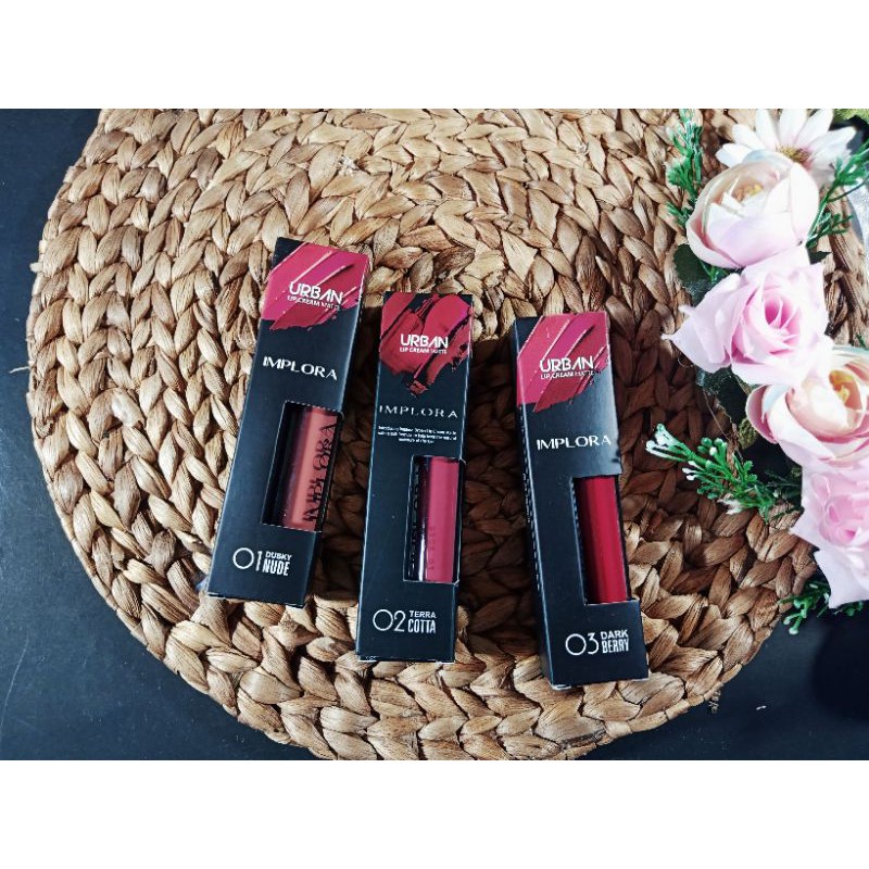 (Hàng Mới Về) Son Kem Lì Urban 1.2 & 3
