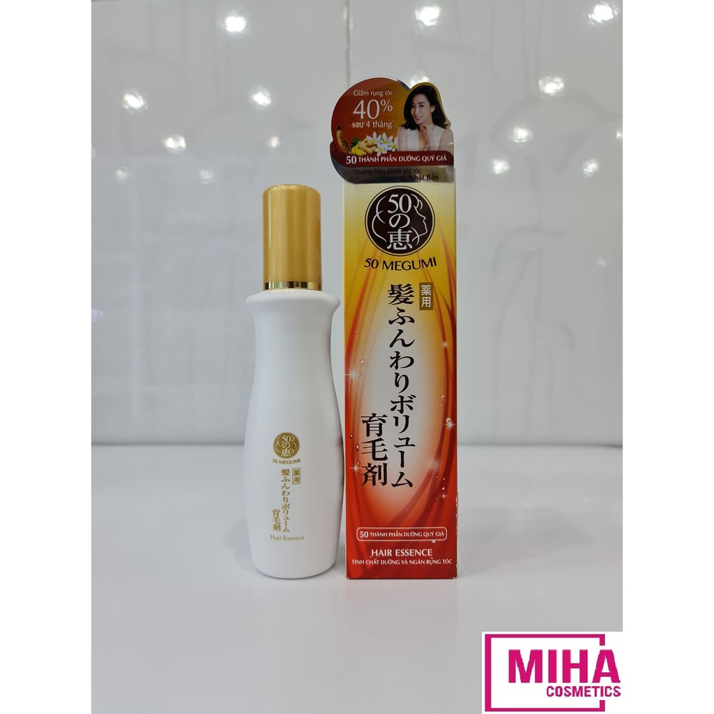 Tinh Chất Dưỡng Ngăn Rụng Tóc 50 Megumi Hair Essence 120ml