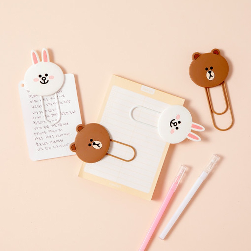Móc khóa hình nhân vật Line Friends đáng yêu