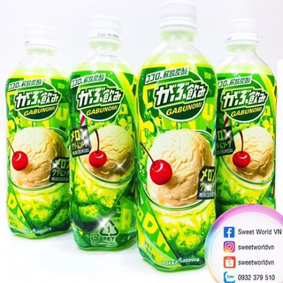 Soda kem dưa lưới Pokka Sapporo (500ml) - Nhật Bản