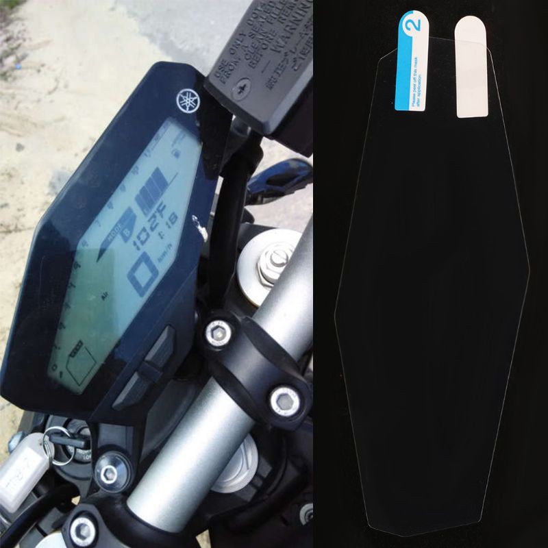 Bộ 2 miếng dán chống trầy màn hình công tơ mét của moto Yamaha MT09 MT 09 MT-09