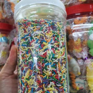 Cốm Màu Trang Trí Bánh 500GR - Date Mới