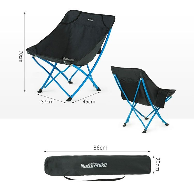 Ghế gấp dã ngoại Naturehike NH18X004-Y Picnic, câu cá, thư giãn