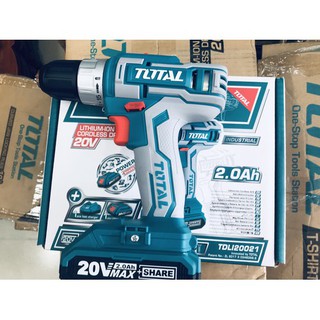 Máy khoan vặn vít dùng pin Total TDLI20021