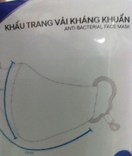 Set 10 khẩu trang vải kháng khuẩn