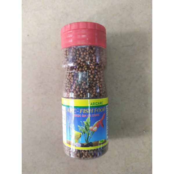 [Mã PET50K giảm Giảm 10% - Tối đa 50K đơn từ 250K] 1 chai cám SHANGHAI/ARICARE 50gr cho cá cảnh