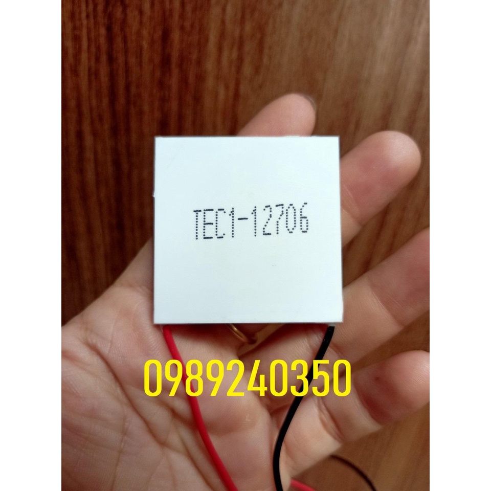 Sò lạnh cây nước nóng lạnh, cảm biến nhiệt TEC1-12706 40x40mm loại tốt