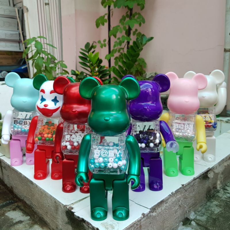 Bearbrick 400% chiều cao 28cm ib cho shop để chọn mẫu và giá