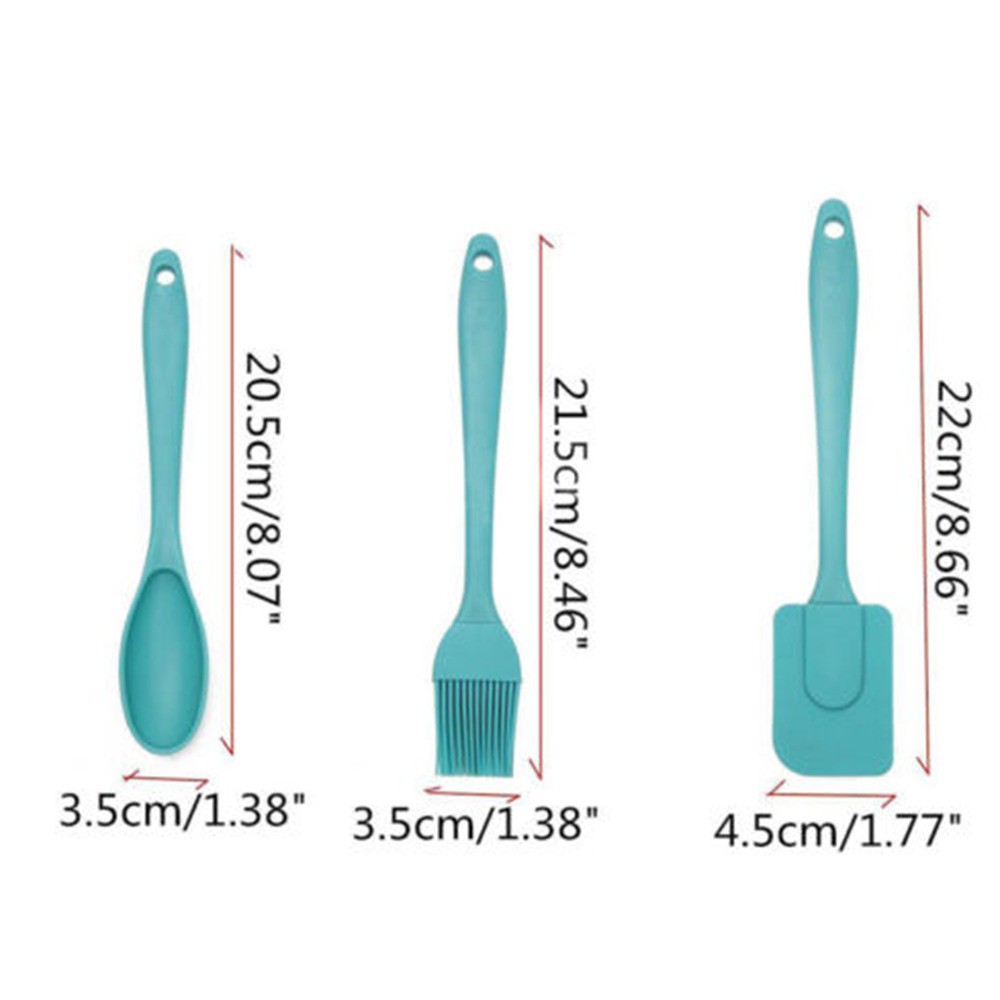 Bộ 3 dụng cụ làm bánh bằng Silicone