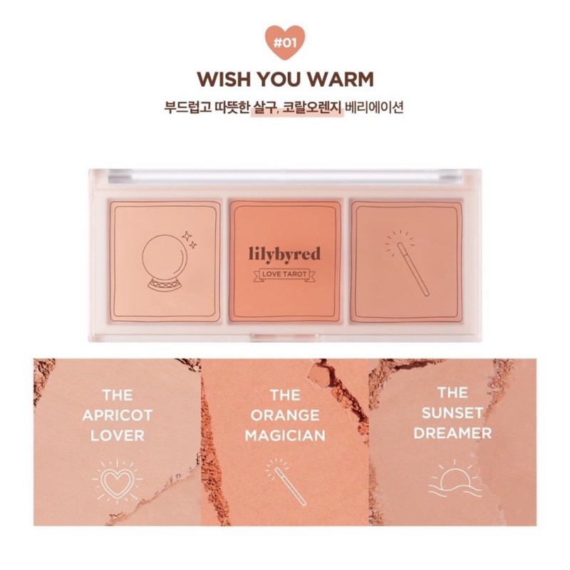 Phấn Má Hồng Lilybyred Love Tarot Blusher