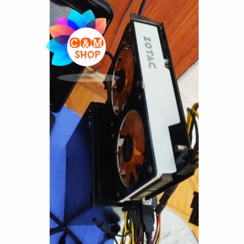 trọn bộ egpu card màn hình zotac gtx 650ti ( tặng usb wifi)
