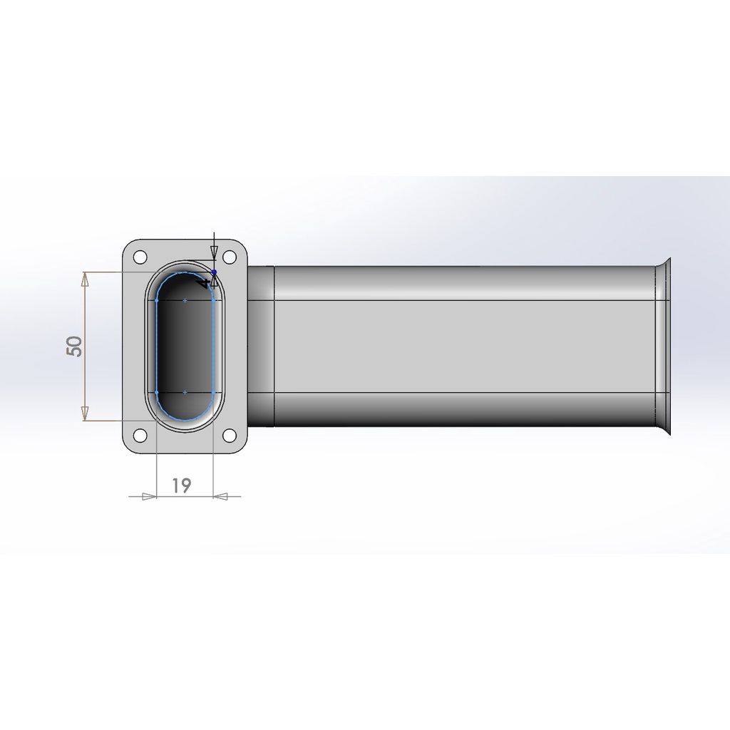 Ống thông hơi dáng loa Marshall Acton 2
