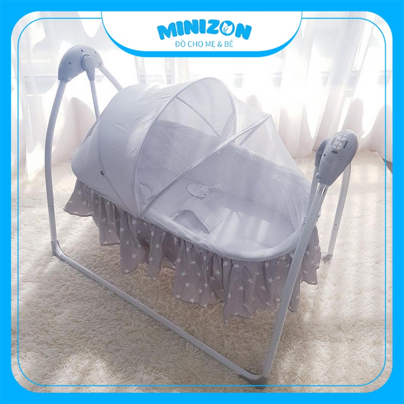 Nôi đưa tự động cao cấp Mastela SG239 mẫu mới giá cực tốt | Minizon Kids