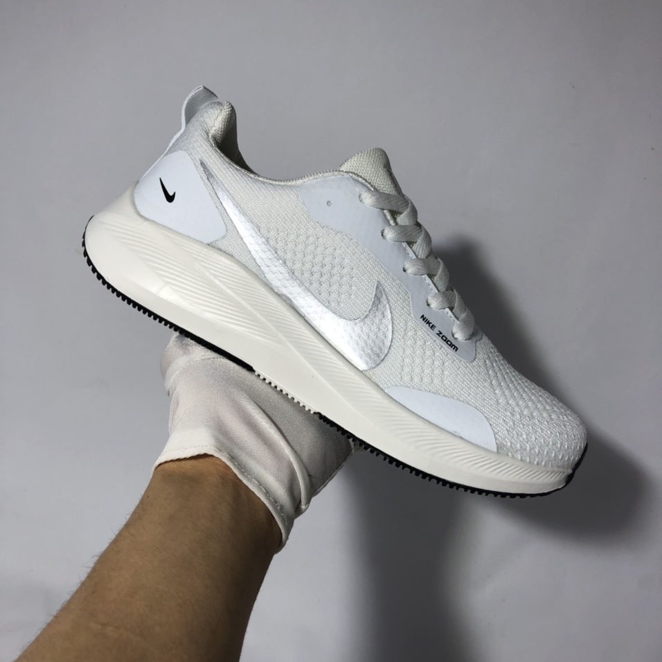 Giày Thể Thao Sneaker Nam 𝐍𝐈𝐊𝐄 𝐙𝐎𝐎𝐌 Thời Trang Màu Trắng - Giày 𝐍𝐈𝐊𝐄 𝐙𝐎𝐎𝐌 Cao Cấp Full Box