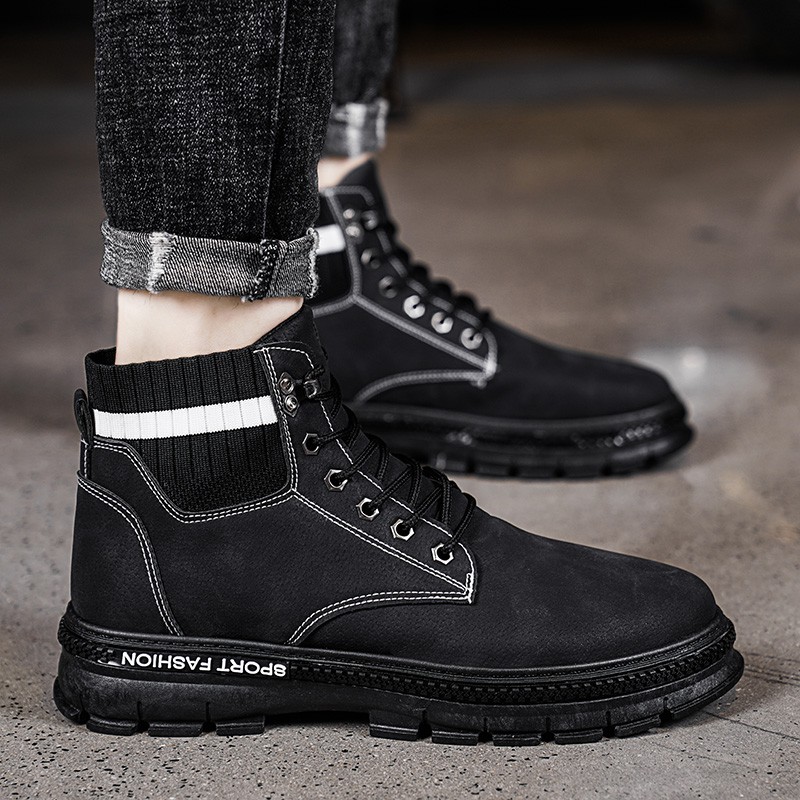 Winter boots black boots men Martin boots men high boots men boots high boots men black boots ankle boots High Cut Shoes Martin boots leather boots Boots for men boots Martin boots Ankle Boots for men Chelsea boots