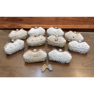 Cốp đá đính hạt lấp lánh sang chảnh có dây đeo