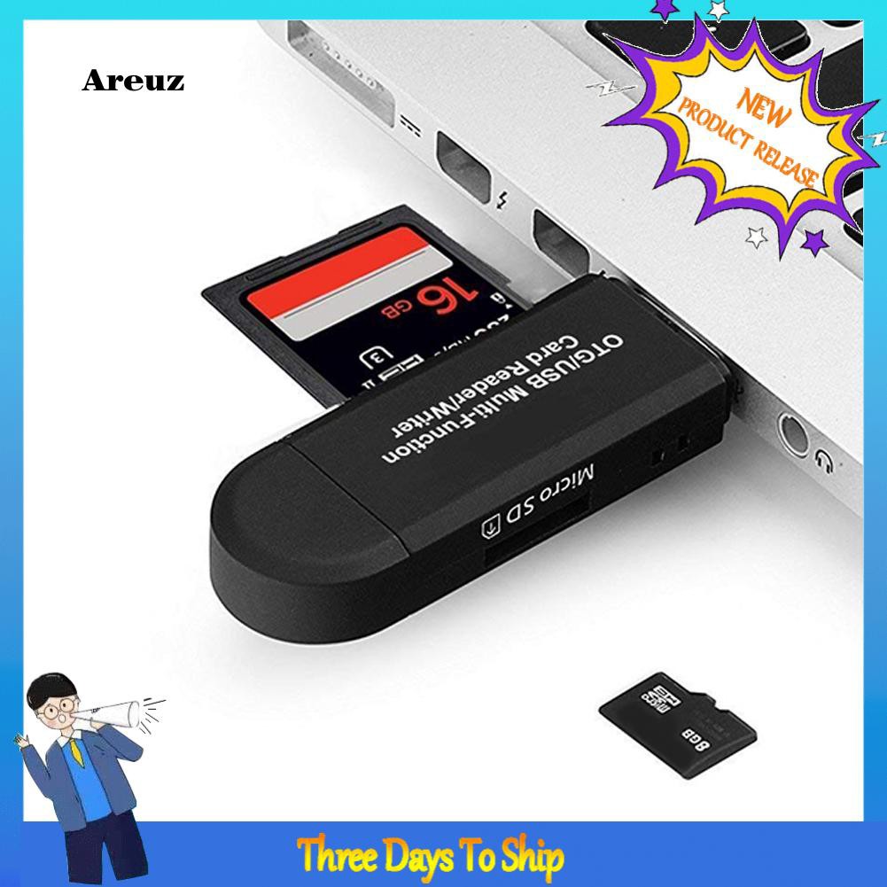 Đầu Đọc Thẻ Nhớ Usb 3.0 Micro-Usb Sd Micro-Sd Tốc Độ Cao Max 2 Trong 1