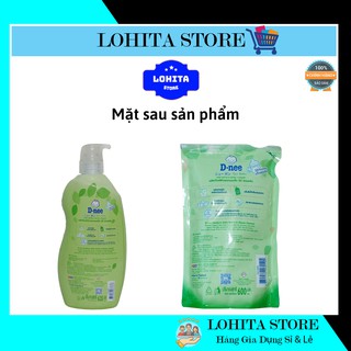 Nước rửa bình sữa Dnee Organic 600ml
