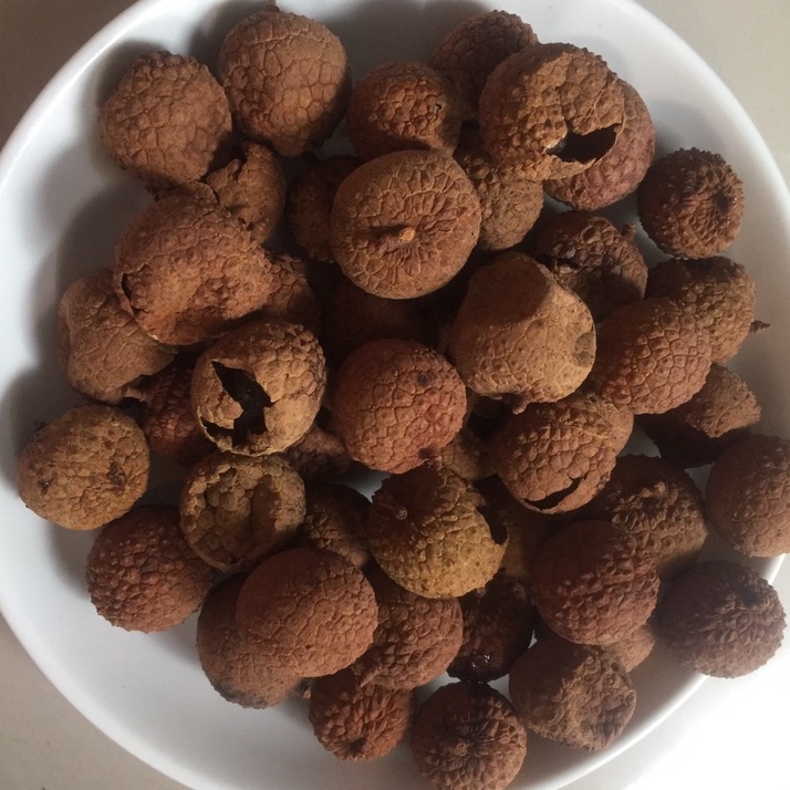 Vải sấy khô cực ngon nhà làm loại V [ bao nhân ngon]