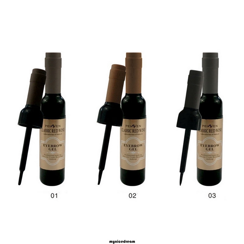 Màu nhuộm lông mày chống thấm nước thiết kế hình chai rượu vang độc đáo | BigBuy360 - bigbuy360.vn