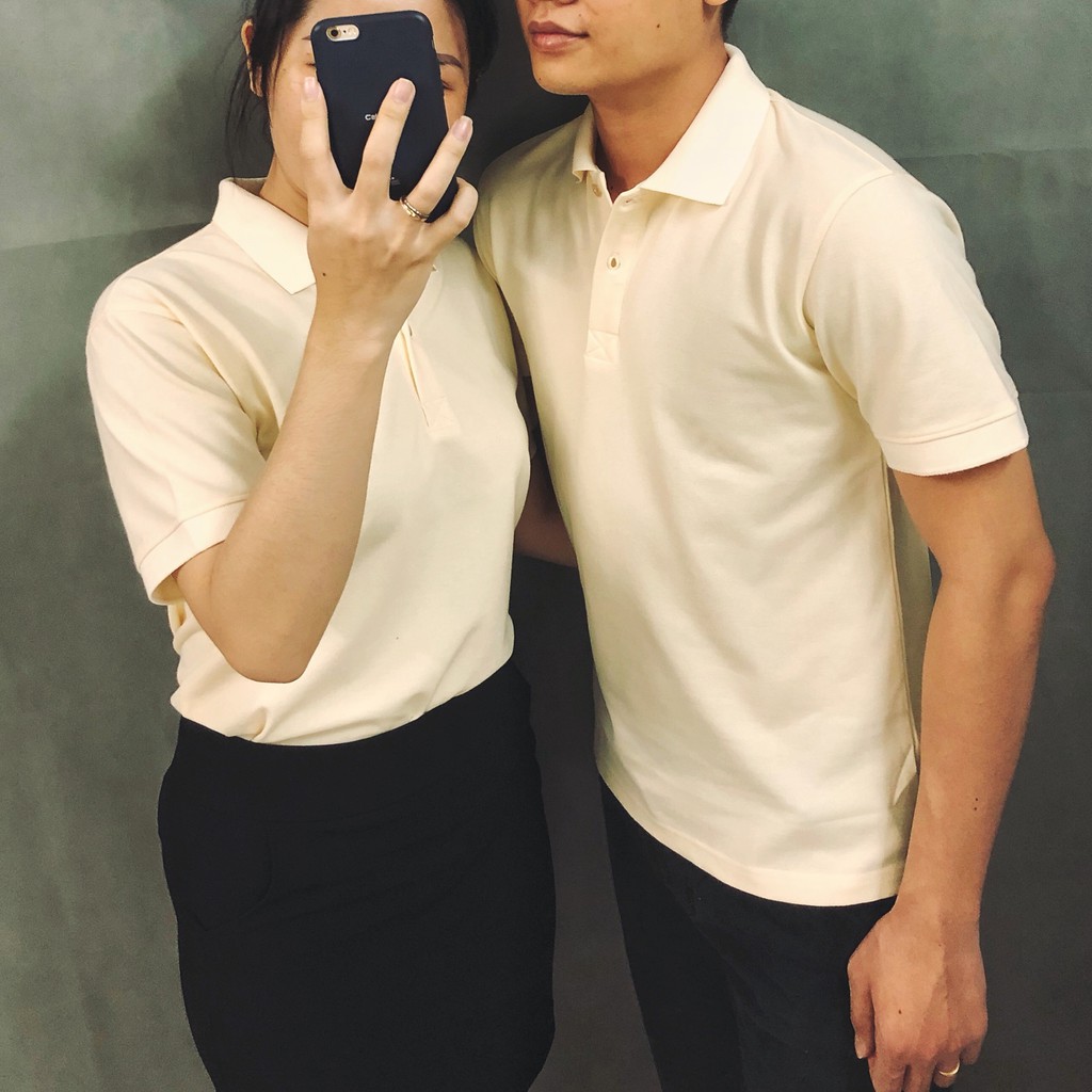[Mua2Tặng1] Áo Thun POLO trơn Unisex (Cá sấu 4 chiều) | BigBuy360 - bigbuy360.vn