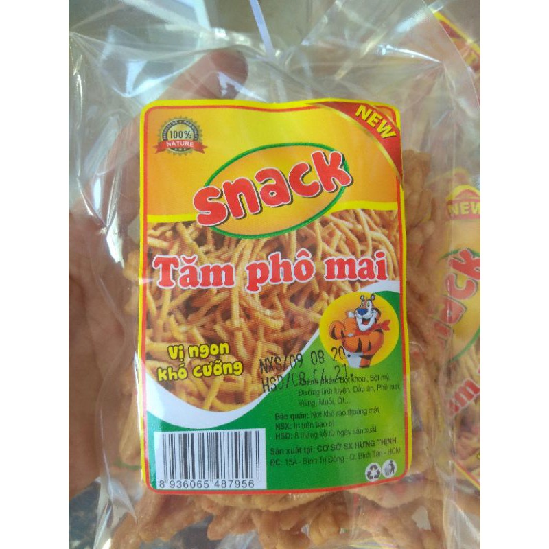 Snack tăm phô mai gói 100g