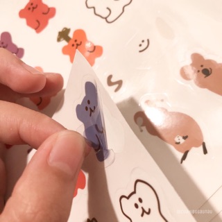 Sticker gấu
