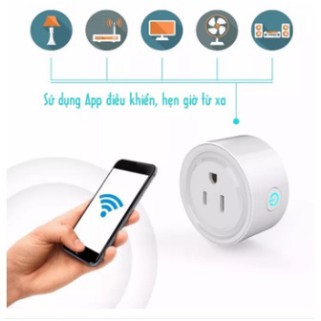 ✅ Ổ Cắm Điện Thông Minh Điều Khiển Từ Xa Wifi Hẹn Giờ Điều Khiển Bằng Giọng Nói OCD-01