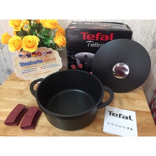 💁‍♀️ nồi chảo tefal chống dính 20 cm trattoria siêu nhẹ.
