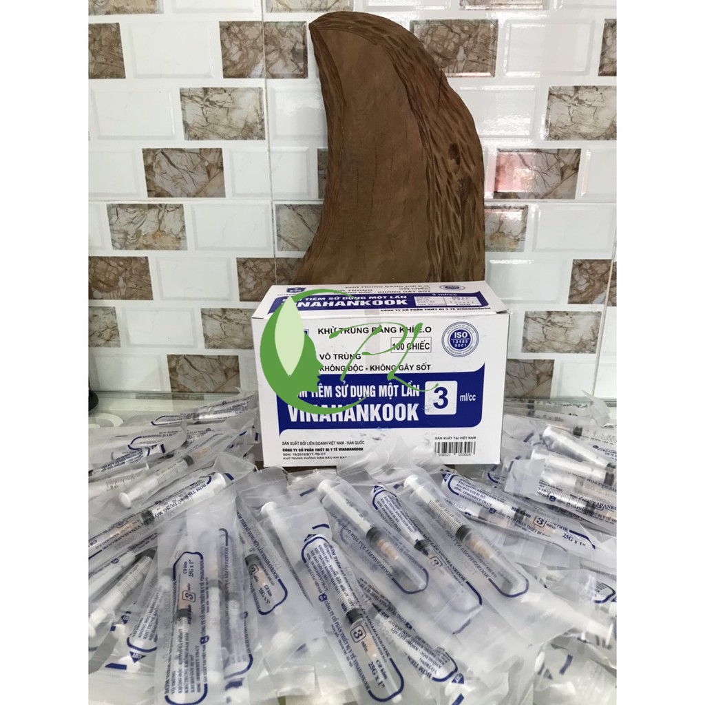 Bơm Tiêm 1cc , 3cc , 5cc , 10cc , 20cc , 50cc Vinahankook