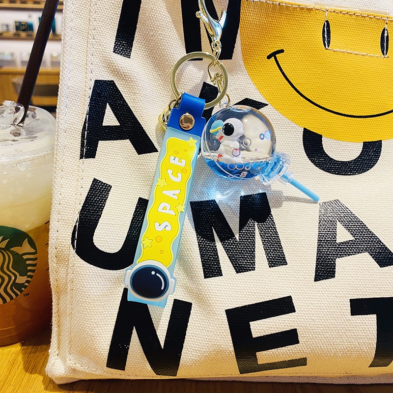 Móc Khóa Hình Kẹo Mút / Phi Hành Gia Hoạt Hình