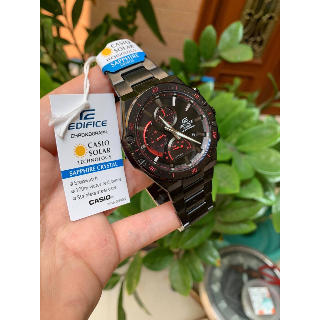 Đồng Hồ Nam Casio Edifice EFS-S560DC-1AVUDF Chính Hãng - Kính Sapphire | Edifice EFS-S560DC-1A Pin Năng Lượng Mặt Trời