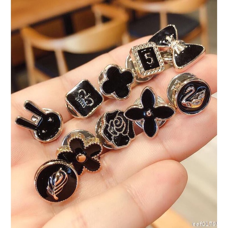Set 10 khuy cài áo xinh đẹp và sang trọng