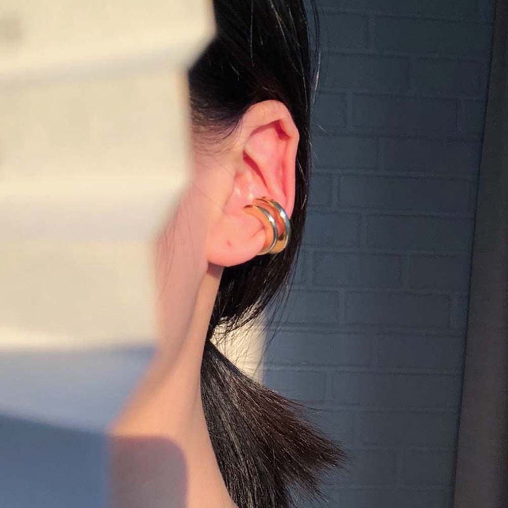 Bông tai hợp kim dạng tròn khắc họa tiết