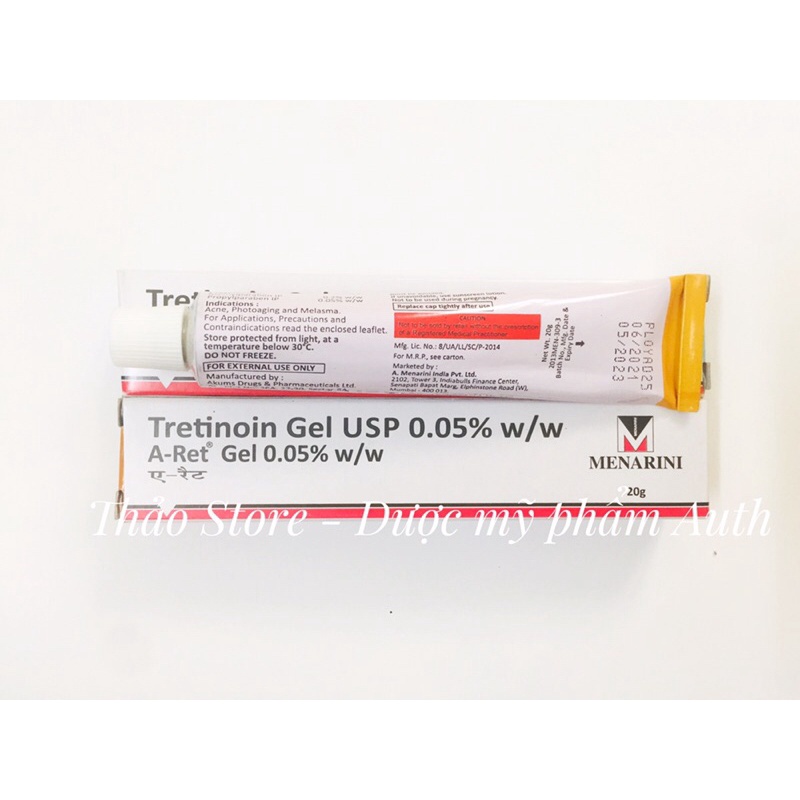 TRETINOIN ARET USP MENARINI 0,025% - 0,05% - 0,1% [Chính Hãng] | BigBuy360 - bigbuy360.vn