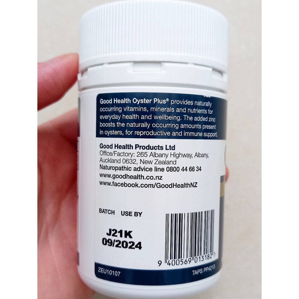 Tinh chất hàu oyster plus lọ 60 viên (Úc). Tăng cường sức khỏe sinh lý nam- goodhealth