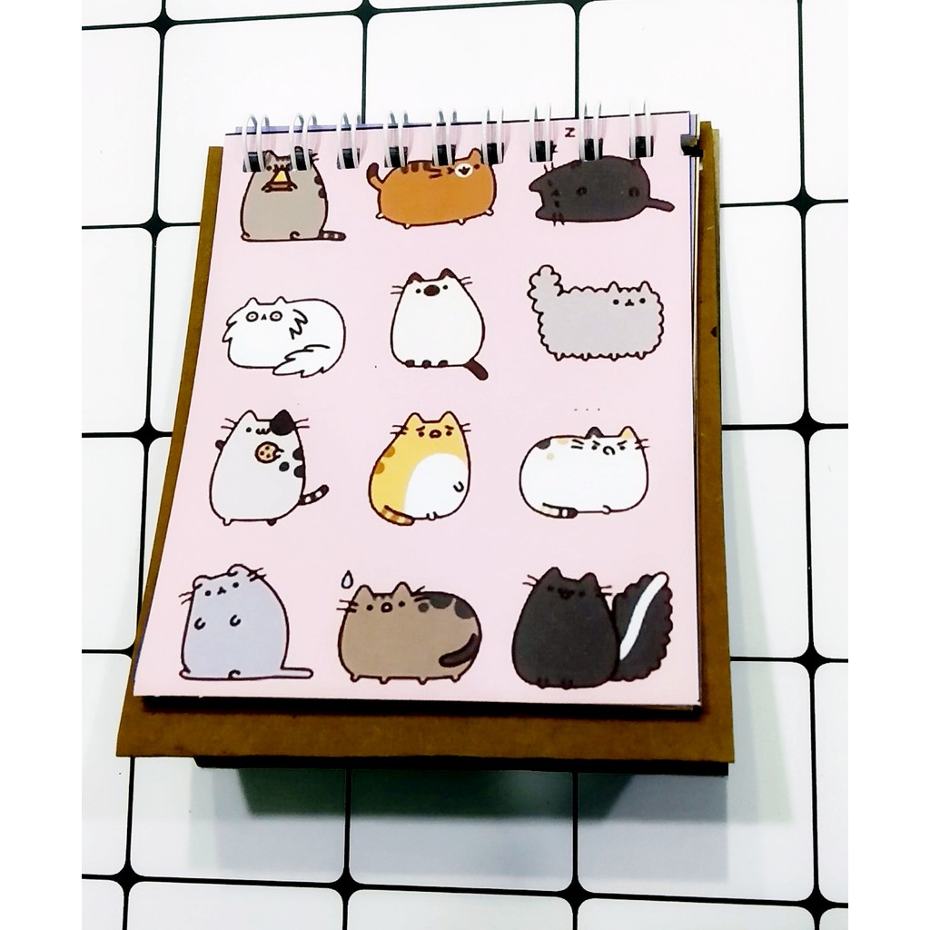 Lịch pusheen để bàn mini 2022 LMI10 12x9 cm