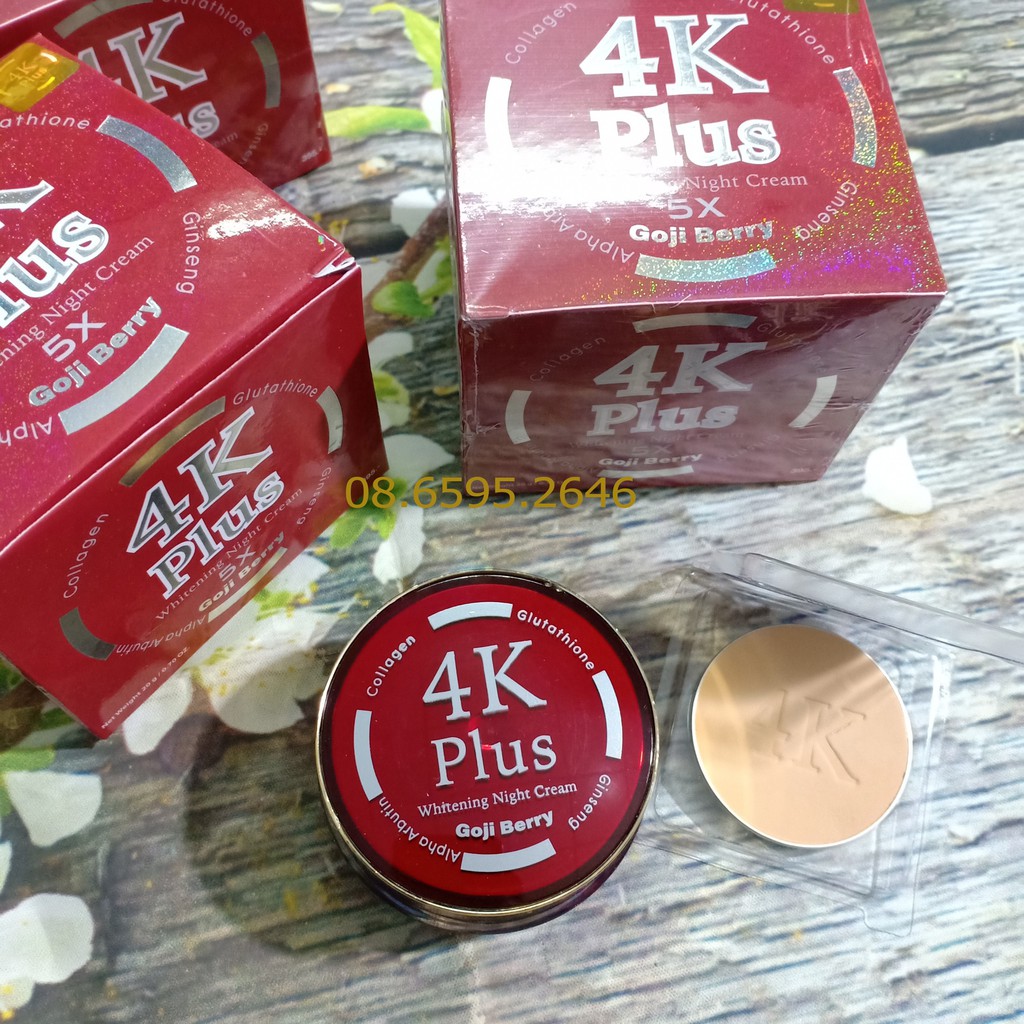 Kem 4K Plus Goji Berry [CHÍNH HÃNG] ᴘʜᴀɴᴅɪᴇᴍᴍʏ997 Ⓡ