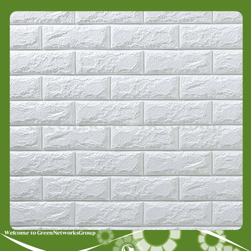 Xốp Dán Tường Giả Gạch 3D 70X77cm 3mm Greennetworks ( 1 Tấm )