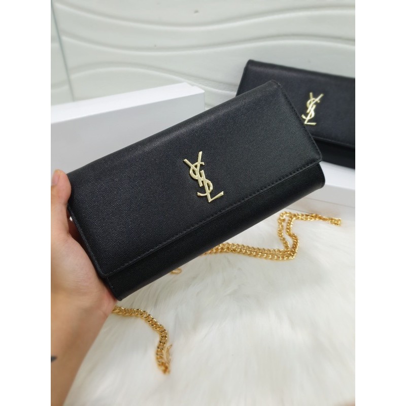 Clutch cầm tay Ysl Fullbox (kèm dây đeo chéo)