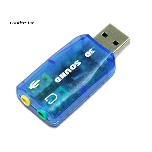 ✾Phụ Kiện Chuyên Dụng Cho Xe Hơi RXSC RXSC✾Thẻ Âm Thanh Ảo Thuật USB 2.0 Sang 3D Kênh 5.1