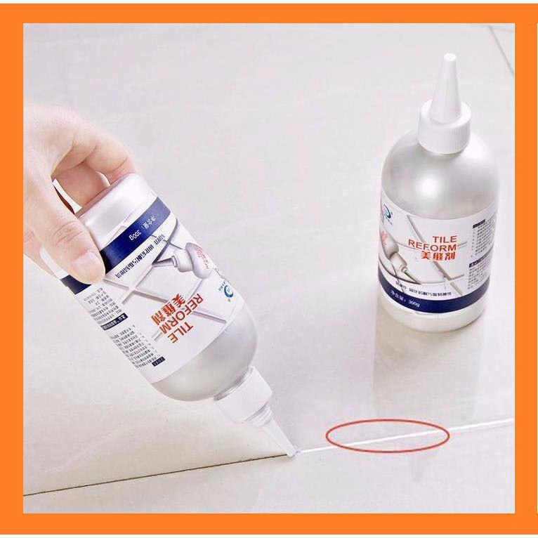 Chai kẻ gạch 280ml - xi măng trắng viền ron gạch - sơn kẻ chỉ gạch