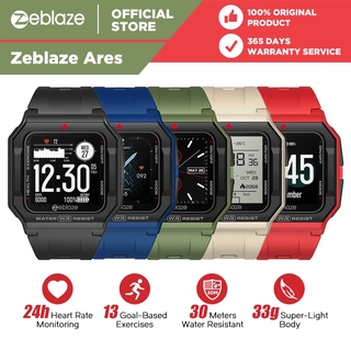 Đồng hồ thông minh ZEBLAZE Ares 33g theo dõi 15 ngày tương thích Android iOs