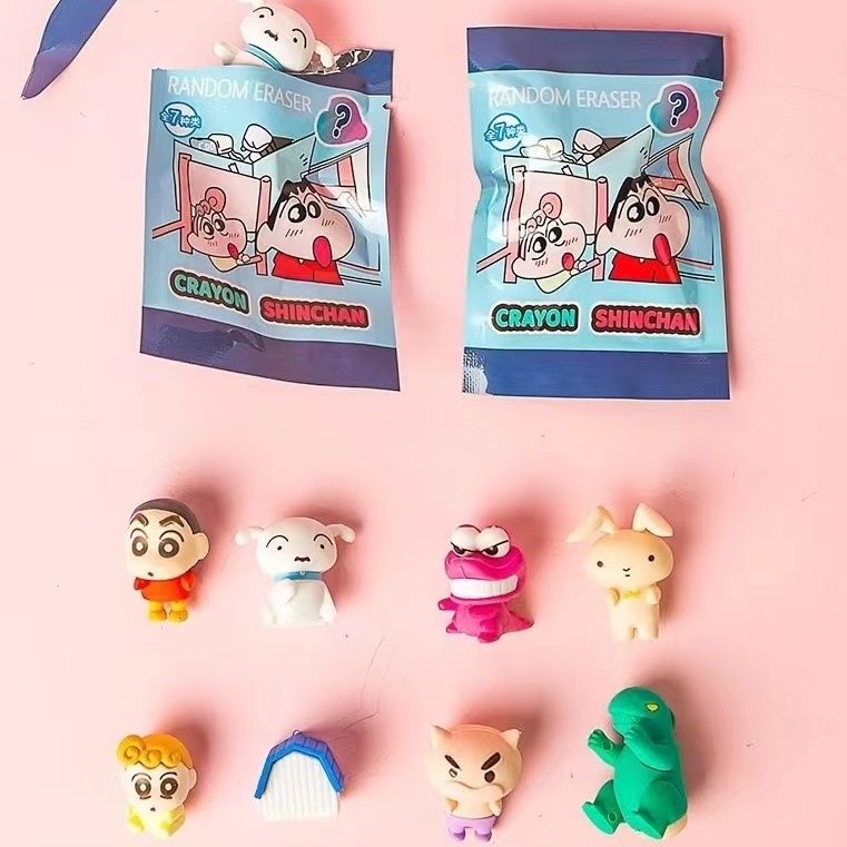 💖Đặt 1 tặng 2💖Gôm Tẩy Hình Khủng Long Shin-Chan Dễ Thương