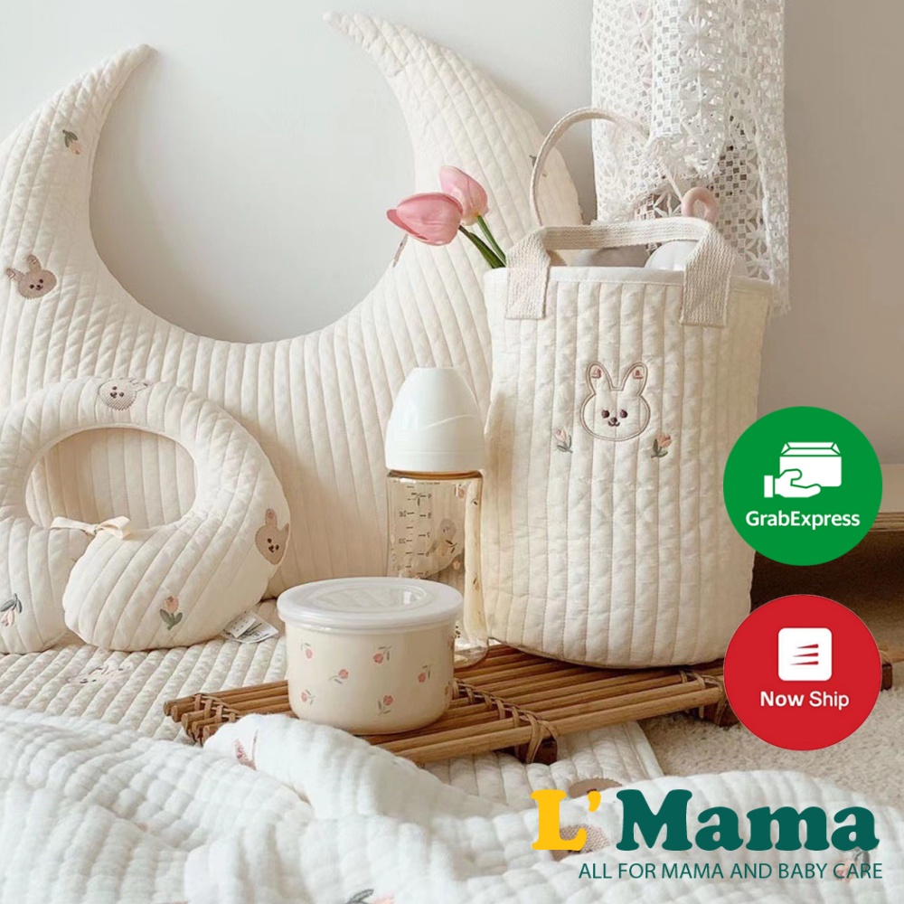 Túi Đựng Đồ Đa Năng Cho Bé, Túi Đựng Bỉm Sữa Treo Xe Khi Ra Ngoài Phong Cách hàn Quốc