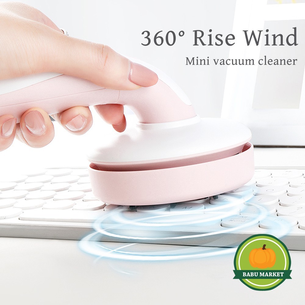 [Nhập Khẩu - Loại 1]Máy hút bụi cầm tay mini sạc pin không dây để vệ sinh cho bàn làm việc phím laptop máy tính pc | BigBuy360 - bigbuy360.vn