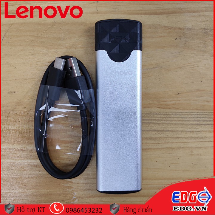 Hộp đựng ổ cứng SSD m2 sata 3 Lenovo M01 sang cổng Type C - Box ssd m2 Lenovo M01