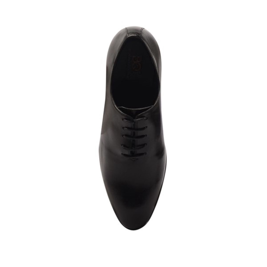 Giày Tây Nam Cột Dây Trơn Đế Phối Vân Gỗ Lịch Lãm BQ