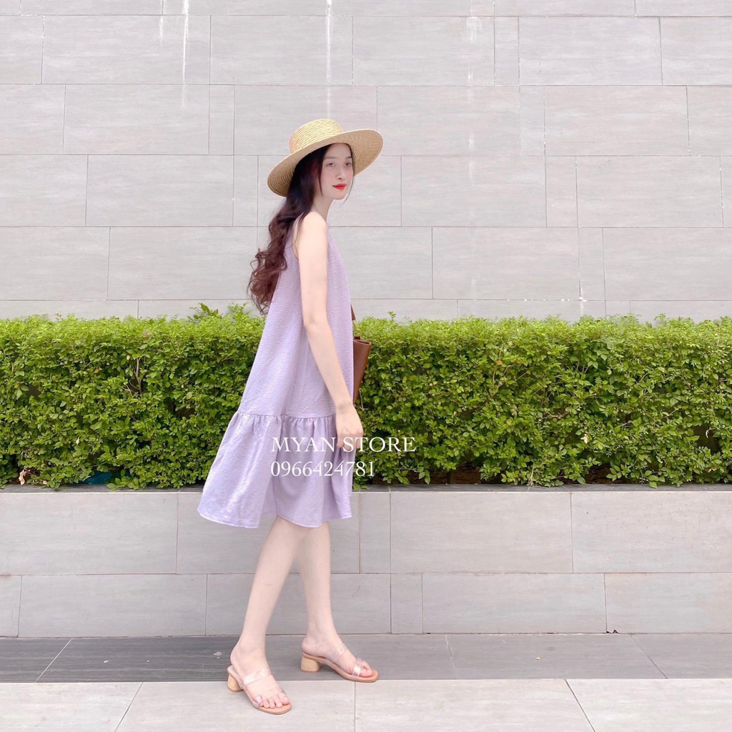 [Mã WASTGO hoàn 10% xu đơn 99k] BÁN SỈ VÁY SÁT NÁCH NHĂN ĐUÔI CÁ TRẮNG-TÍM | BigBuy360 - bigbuy360.vn